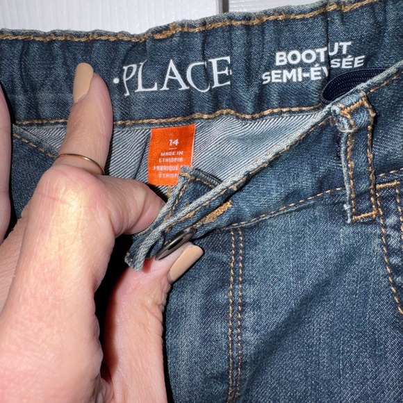 The Children’s Place Bootcut Jeans | Size 14 | Adjustable Waist - Picture 2 of 6